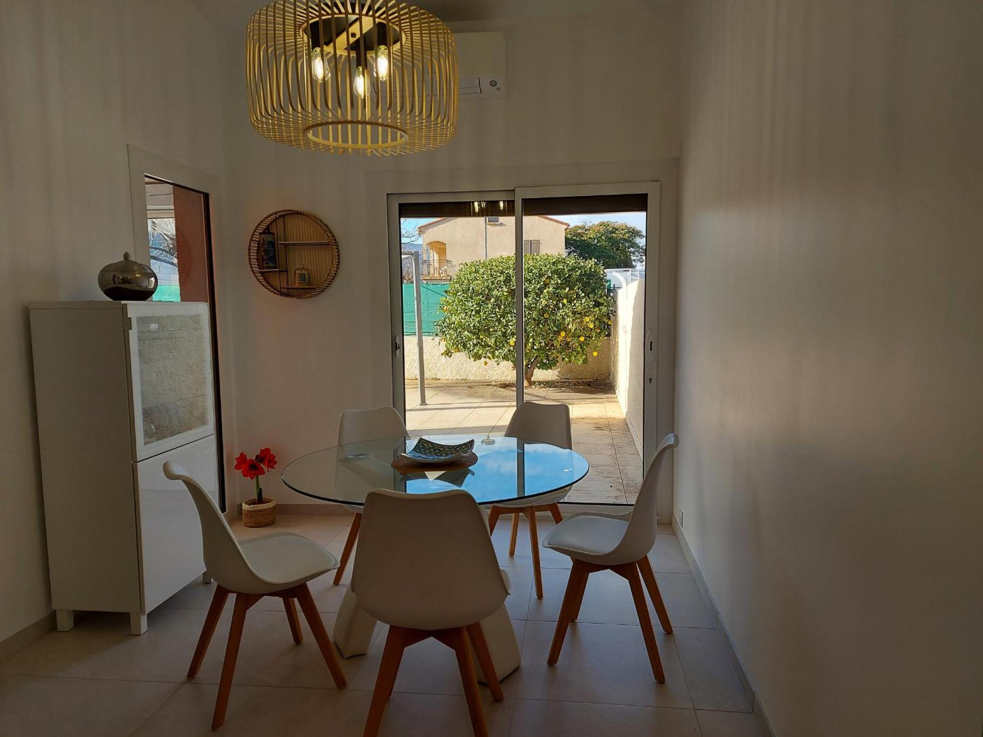 Pavillon 6 Pers A Argeles-Sur-Mer: Piscine, Clim, Parking, Wifi, Proche Plage - Fr-1-776-5 Kültér fotó